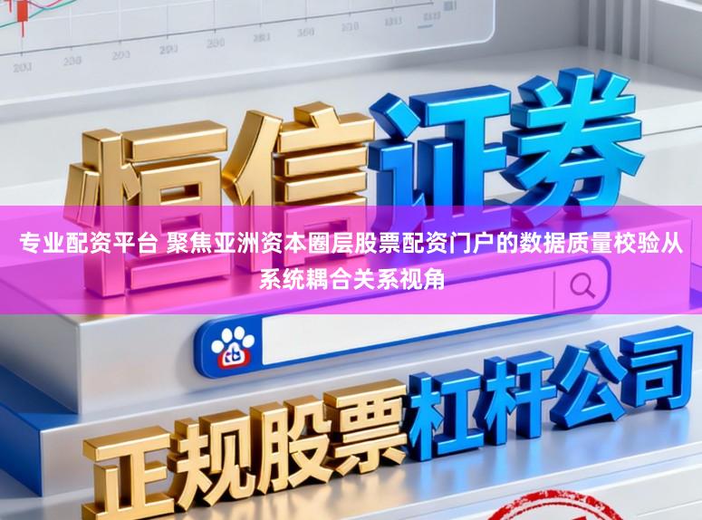 专业配资平台 聚焦亚洲资本圈层股票配资门户的数据质量校验从系统耦合关系视角