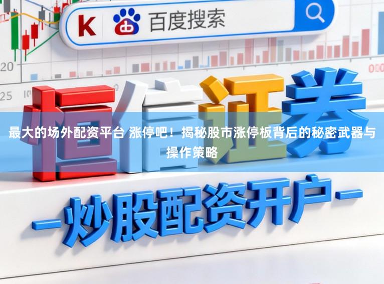 最大的场外配资平台 涨停吧!揭秘股市涨停板背后的秘密武器与操作策略
