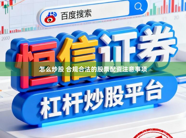 怎么炒股 合规合法的股票配资注意事项